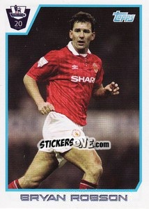 Sticker Bryan Robson - Premier League Inglese 2011-2012 n. 223 - Topps