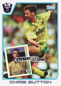 Figurina Chris Sutton - Premier League Inglese 2011-2012 - Topps