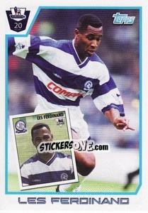 Sticker Les Ferdinand - Premier League Inglese 2011-2012 n. 225 - Topps