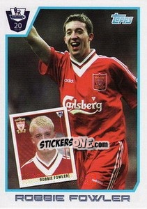 Figurina Robbie Fowler - Premier League Inglese 2011-2012 - Topps