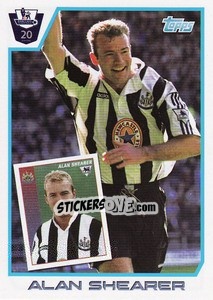 Sticker Alan Shearer - Premier League Inglese 2011-2012 n. 227 - Topps