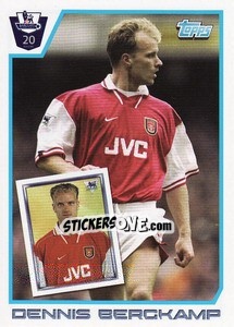 Sticker Dennis Bergkamp - Premier League Inglese 2011-2012 n. 228 - Topps