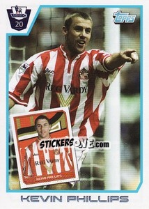 Sticker Kevin Phillips - Premier League Inglese 2011-2012 n. 230 - Topps