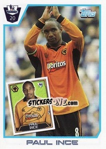 Sticker Paul Ince - Premier League Inglese 2011-2012 n. 234 - Topps