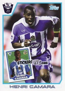 Sticker Henri Camara - Premier League Inglese 2011-2012 - Topps