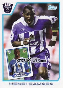 Cromo Henri Camara - Premier League Inglese 2011-2012 - Topps