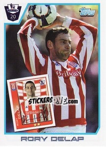 Sticker Rory Delap - Premier League Inglese 2011-2012 - Topps