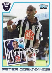 Figurina Peter Odemwingie - Premier League Inglese 2011-2012 - Topps