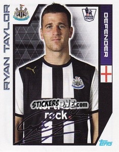 Figurina Ryan Taylor - Premier League Inglese 2011-2012 - Topps