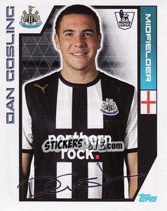 Sticker Dan Gosling - Premier League Inglese 2011-2012 n. 253 - Topps