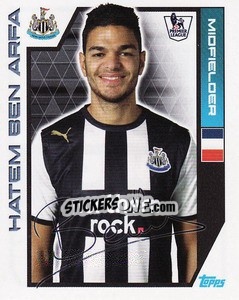 Sticker Hatem Ben Arfa - Premier League Inglese 2011-2012 n. 255 - Topps