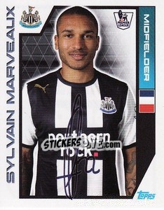 Sticker Sylvain Marveaux - Premier League Inglese 2011-2012 - Topps