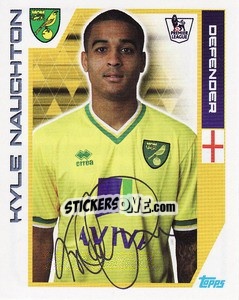 Sticker Kyle Naughton - Premier League Inglese 2011-2012 - Topps
