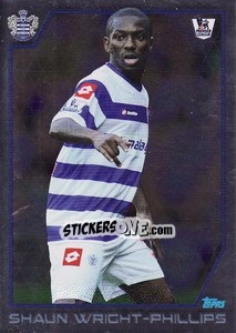 Figurina Star Player - Shaun Wright-Phillips - Premier League Inglese 2011-2012 - Topps