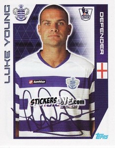 Figurina Luke Young - Premier League Inglese 2011-2012 - Topps