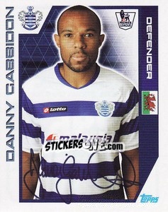 Sticker Danny Gabbidon - Premier League Inglese 2011-2012 n. 296 - Topps