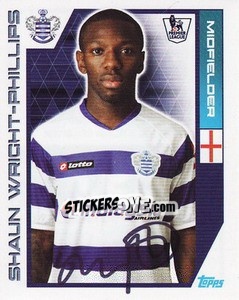 Sticker Shaun Wright-Phillips - Premier League Inglese 2011-2012 - Topps