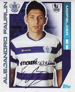 Cromo Alejandro Faurlin - Premier League Inglese 2011-2012 n. 300 - Topps