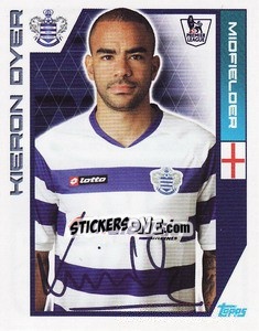 Sticker Kieron Dyer - Premier League Inglese 2011-2012 - Topps