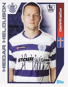 Sticker Heidar Helguson - Premier League Inglese 2011-2012 - Topps