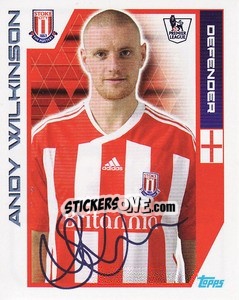 Figurina Andy Wilkinson - Premier League Inglese 2011-2012 - Topps