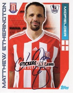 Cromo Matthew Etherington - Premier League Inglese 2011-2012 - Topps