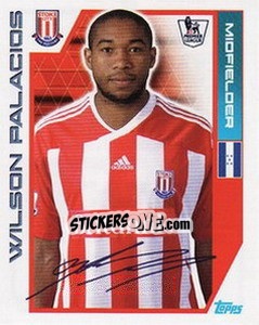 Cromo Wilson Palacios - Premier League Inglese 2011-2012 - Topps