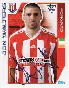 Sticker Jon Walters - Premier League Inglese 2011-2012 n. 329 - Topps