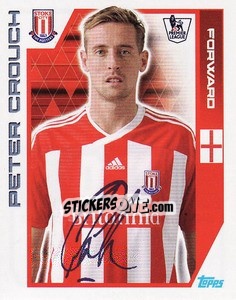 Cromo Peter Crouch - Premier League Inglese 2011-2012 - Topps