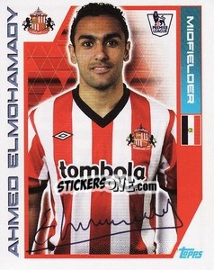 Sticker Ahmed Elmohamady - Premier League Inglese 2011-2012 n. 343 - Topps