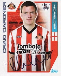 Figurina Craig Gardner - Premier League Inglese 2011-2012 n. 347 - Topps