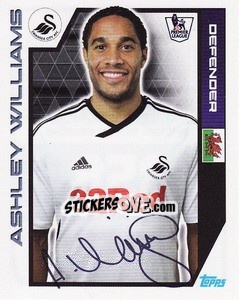 Sticker Ashley Williams - Premier League Inglese 2011-2012 n. 358 - Topps