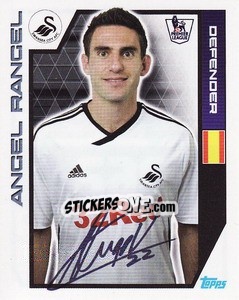 Sticker Angel Rangel - Premier League Inglese 2011-2012 n. 362 - Topps