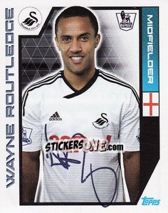 Sticker Wayne Routledge - Premier League Inglese 2011-2012 n. 368 - Topps