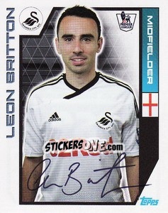 Sticker Leon Britton - Premier League Inglese 2011-2012 - Topps