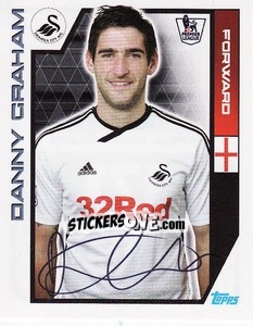 Sticker Danny Graham - Premier League Inglese 2011-2012 n. 371 - Topps