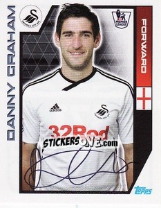 Figurina Danny Graham - Premier League Inglese 2011-2012 - Topps