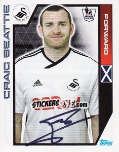 Sticker Craig Beattie - Premier League Inglese 2011-2012 n. 372 - Topps