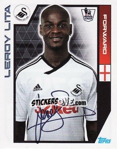 Cromo Leroy Lita - Premier League Inglese 2011-2012 - Topps