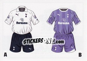 Sticker Kits - Premier League Inglese 2011-2012 n. 376 - Topps