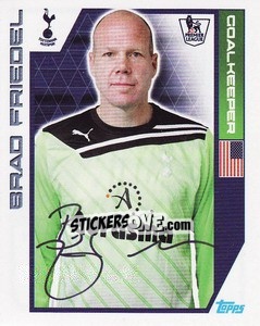 Cromo Brad Friedel - Premier League Inglese 2011-2012 n. 379 - Topps