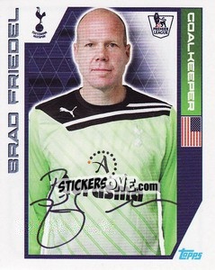 Sticker Brad Friedel - Premier League Inglese 2011-2012 - Topps