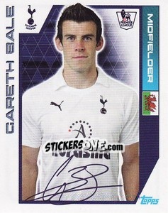 Sticker Gareth Bale - Premier League Inglese 2011-2012 n. 388 - Topps