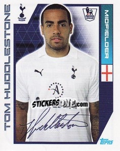 Sticker Tom Huddlestone - Premier League Inglese 2011-2012 n. 391 - Topps
