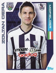 Figurina Zoltan Gera - Premier League Inglese 2011-2012 - Topps