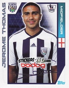 Sticker Jerome Thomas - Premier League Inglese 2011-2012 - Topps