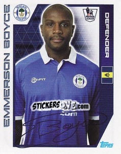 Sticker Emmerson Boyce - Premier League Inglese 2011-2012 n. 425 - Topps