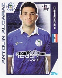 Sticker Antolin Alcaraz - Premier League Inglese 2011-2012 n. 426 - Topps