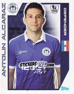 Sticker Antolin Alcaraz - Premier League Inglese 2011-2012 - Topps