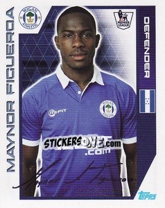 Sticker Maynor Figueroa - Premier League Inglese 2011-2012 n. 427 - Topps